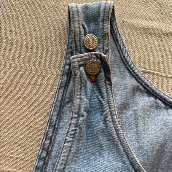 Vintage 90s Denim Dress - Picture 4 of 11